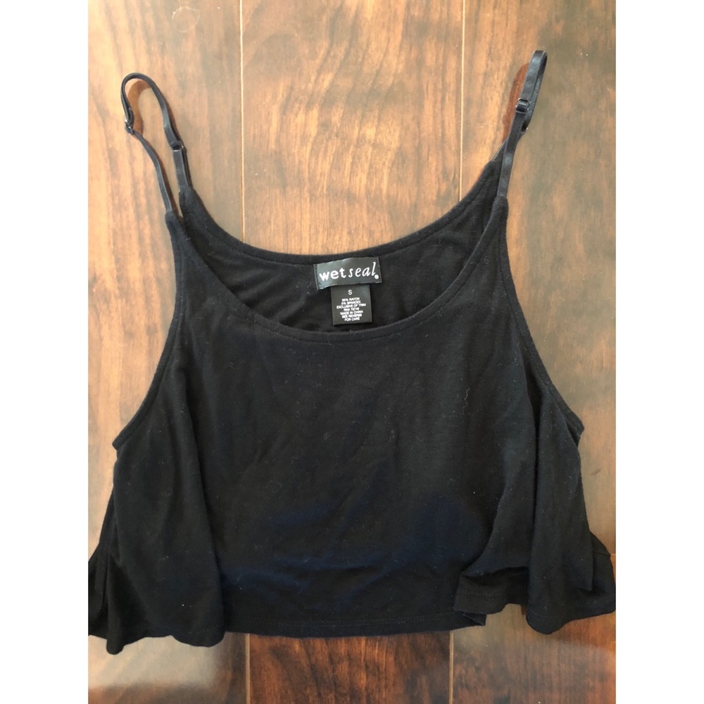 Black Crop Top
